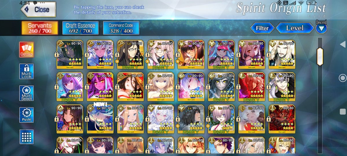 Chelo02363295's tweet photo. @xGokanzu Pero cuántos al nivel maximo https://t.co/d92DJQ0Mk8