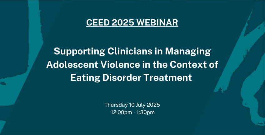 Centre of Excellence in Eating Disorders (CEED) tweet media