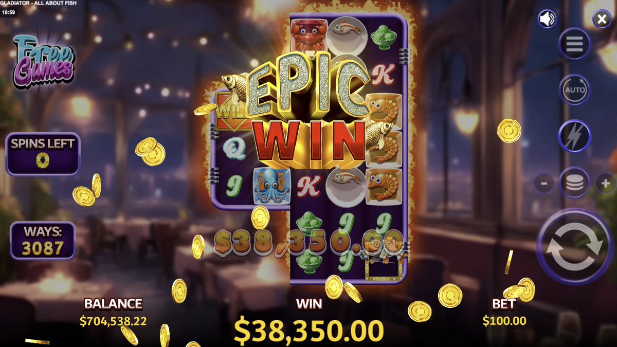 I made a quick $38,000 on the brand new 'All about the fish' slot.  We made this one in house. 😀 

I'll split half my win ($19,000) between anyone hitting a win of $10k or more on the game over the next 24h. 

That's what we call +VE EV!

Check it out <a href="/Meta_Winners/">METAWIN</a>