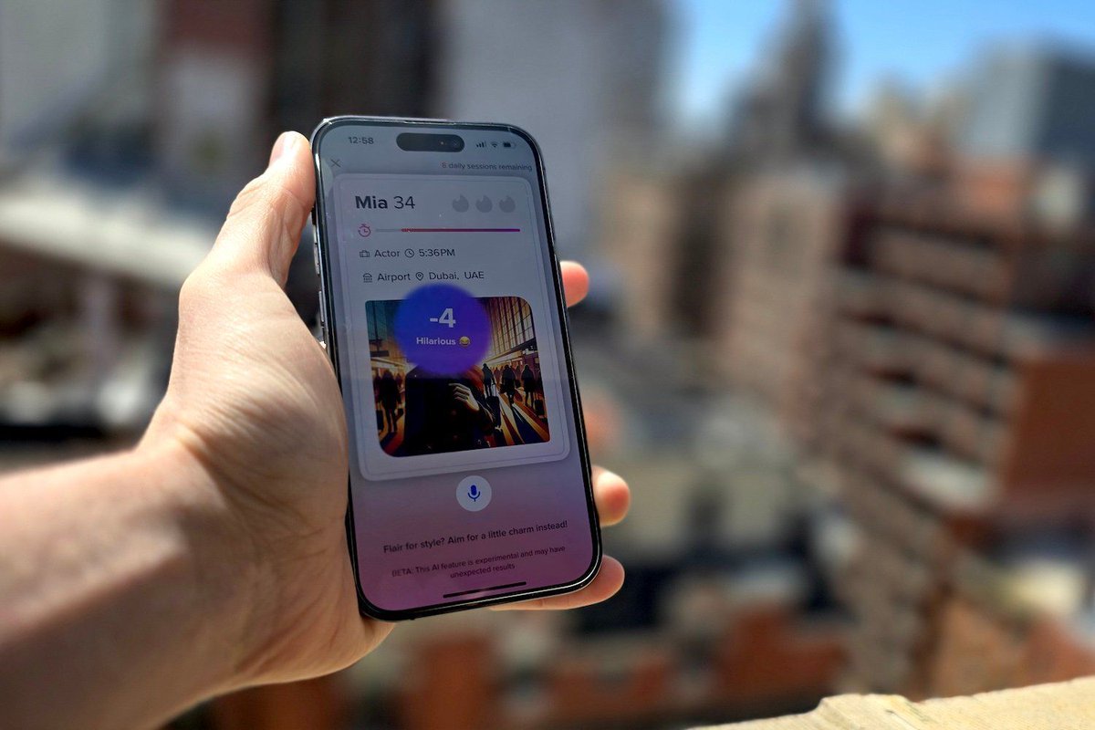 ipfconline (@ipfconline1) on Twitter photo The Problem Isn’t Tinder’s New #AI but the Dating Apps Themselves
buff.ly/Lwvq1VS @gizmodo
Our PoV: ... just go out and meet humans IRL, that's better, apps or AI are not needed here ;)
Cc <a href="/jblefevre60/">Jean-Baptiste Lefevre</a> <a href="/timo_vi/">Timo Vitikainen</a> <a href="/Ym78200/">Yann Marchand</a> <a href="/mvollmer1/">Dr. Marcell Vollmer 🇺🇦 #StaySafe #CES2025</a> <a href="/Khulood_Almani/">Dr. Khulood Almani | د.خلود المانع</a> <a href="/Delshur/">#OSINT.#UGC</a> <a href="/jeancayeux/">Jean CAYEUX 🇫🇷</a> The Problem Isn’t Tinder’s New #AI but the Dating Apps Themselves
buff.ly/Lwvq1VS @gizmodo
Our PoV: ... just go out and meet humans IRL, that's better, apps or AI are not needed here ;)
Cc <a href="/jblefevre60/">Jean-Baptiste Lefevre</a> <a href="/timo_vi/">Timo Vitikainen</a> <a href="/Ym78200/">Yann Marchand</a> <a href="/mvollmer1/">Dr. Marcell Vollmer 🇺🇦 #StaySafe #CES2025</a> <a href="/Khulood_Almani/">Dr. Khulood Almani | د.خلود المانع</a> <a href="/Delshur/">#OSINT.#UGC</a> <a href="/jeancayeux/">Jean CAYEUX 🇫🇷</a>