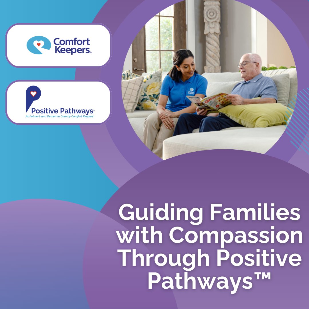 ckmwlakeshore's tweet image. Every memory matters. 🧠💛
At Comfort Keepers, our Positive Pathways™ program helps seniors with Alzheimer’s &amp;amp; dementia live with purpose through certified, compassionate care and daily uplifting moments.  💫

#DementiaSupport #PositivePathways #AlzheimersAwareness