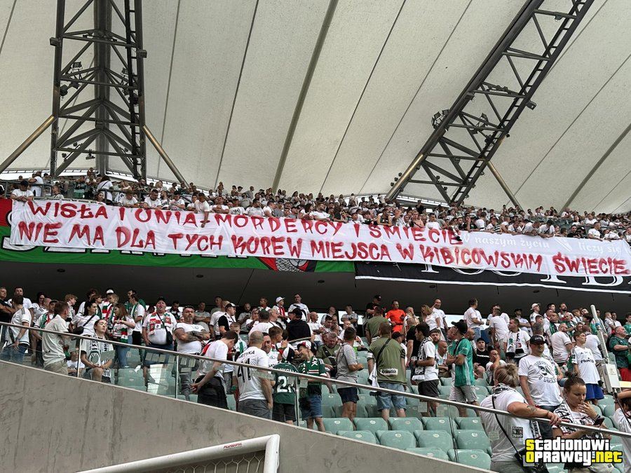 Serdeczne pozdrowienia dla wszystkich wiślarzy. Już nigdy nie wyjdziecie z I ligi