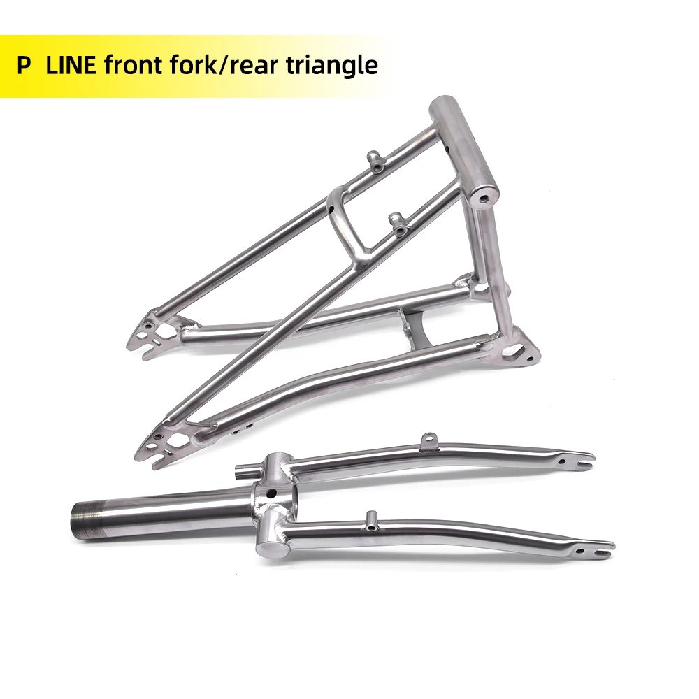 TIBROMTACK's tweet image. Titanium fork and triangle for P/T line Brompton.

Do you want? DM.