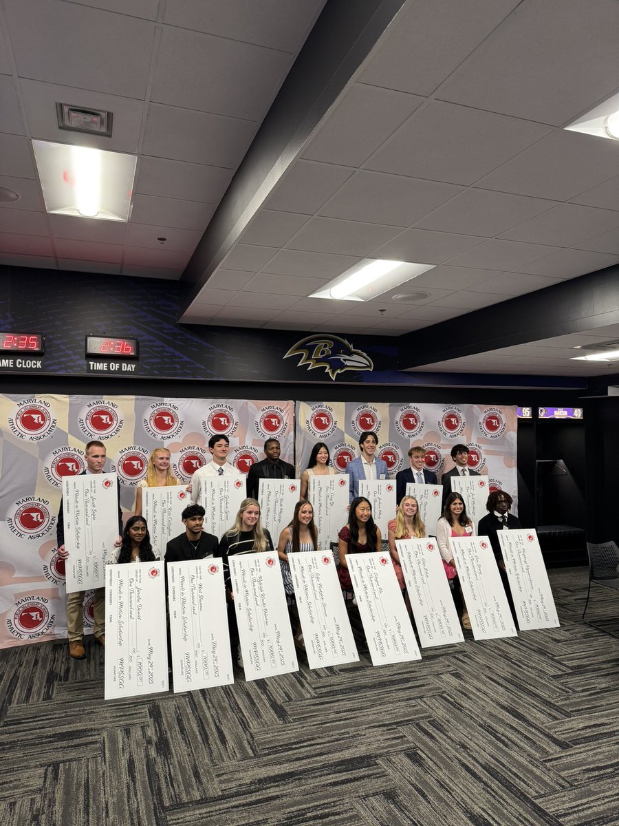 Jeff Sullivan (@mcpsad) on Twitter photo Congratulations to our <a href="/MCPS/">MCPS</a> state Minds in Motion Scholarship winners! Amy Ye from <a href="/RocketsSportsRM/">Richard Montgomery Athletics</a> & Neil Sharma from <a href="/MagruderAD/">Magruder Athletics Department</a>! We are #MoCoProud! Thank you <a href="/Ravens/">Baltimore Ravens</a> for hosting us! #WeRAISE <a href="/MCPSAthletics/">MCPS Athletics</a> Congratulations to our <a href="/MCPS/">MCPS</a> state Minds in Motion Scholarship winners! Amy Ye from <a href="/RocketsSportsRM/">Richard Montgomery Athletics</a> & Neil Sharma from <a href="/MagruderAD/">Magruder Athletics Department</a>! We are #MoCoProud! Thank you <a href="/Ravens/">Baltimore Ravens</a> for hosting us! #WeRAISE <a href="/MCPSAthletics/">MCPS Athletics</a>