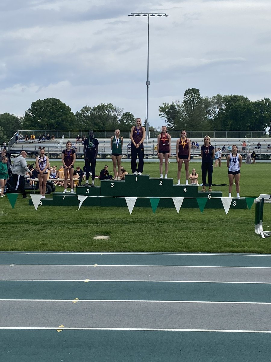 Congratulations to <a href="/CummingsKeigan/">Keigan Cummings</a> on her podium finish at Sections! 🙌👏🙌👏