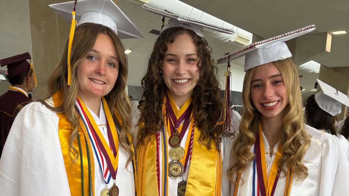 Love seeing our players looking so gorgeous in white for graduation! Congratulations on your high school graduation!! You did it!! 🎉🎾
