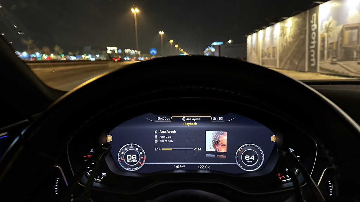 Night rides hit different with Amr diab &gt;&gt;&gt;