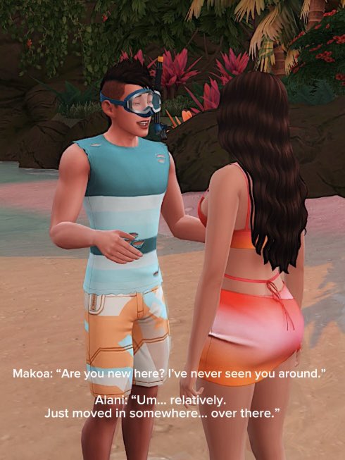 qynchiiplays's tweet photo. While cleaning up, Alani meet an Islander plus found a place to crash at! Not too bad for her first day as a human! #Sims4 #sims #sims4challenge https://t.co/rh0pdkOVeu