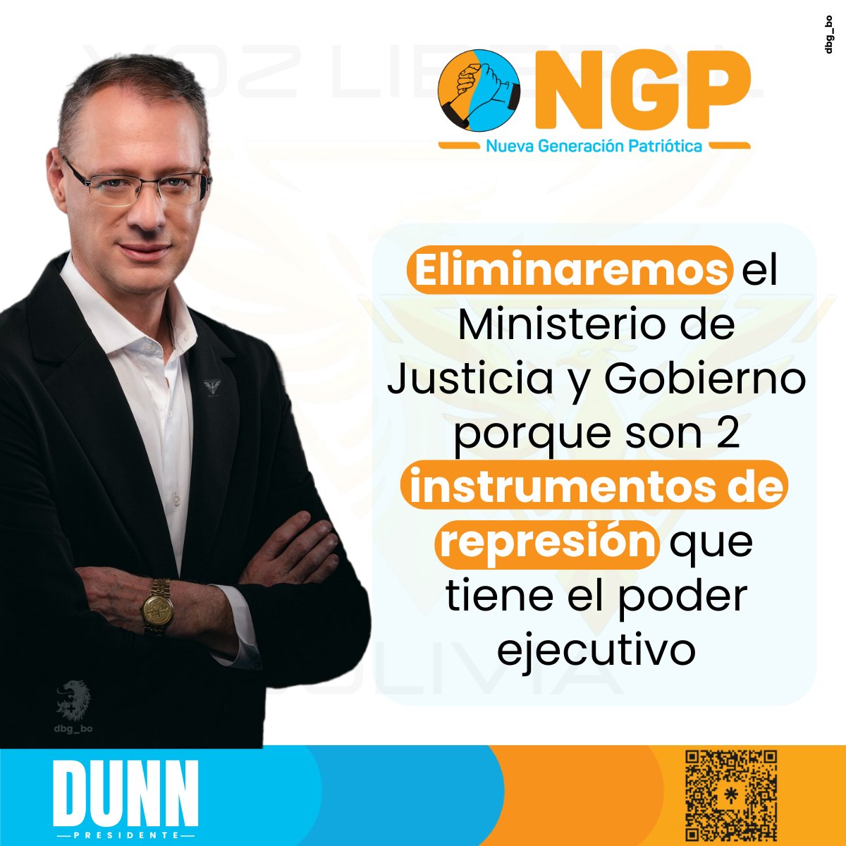 VozLiberalBo's tweet photo. #VozLiberal #VozLiberalBo
#LaVOZdelaLIBERTAD

"Eliminaremos Ministerios de Justicia y Gobierno"
Jaime Dunn

#Dunnidad #Bolivia #JaimeDunn
#DunnPresidente #NGP
#DunnUriona #DunnxUriona https://t.co/AsLWp3l31O