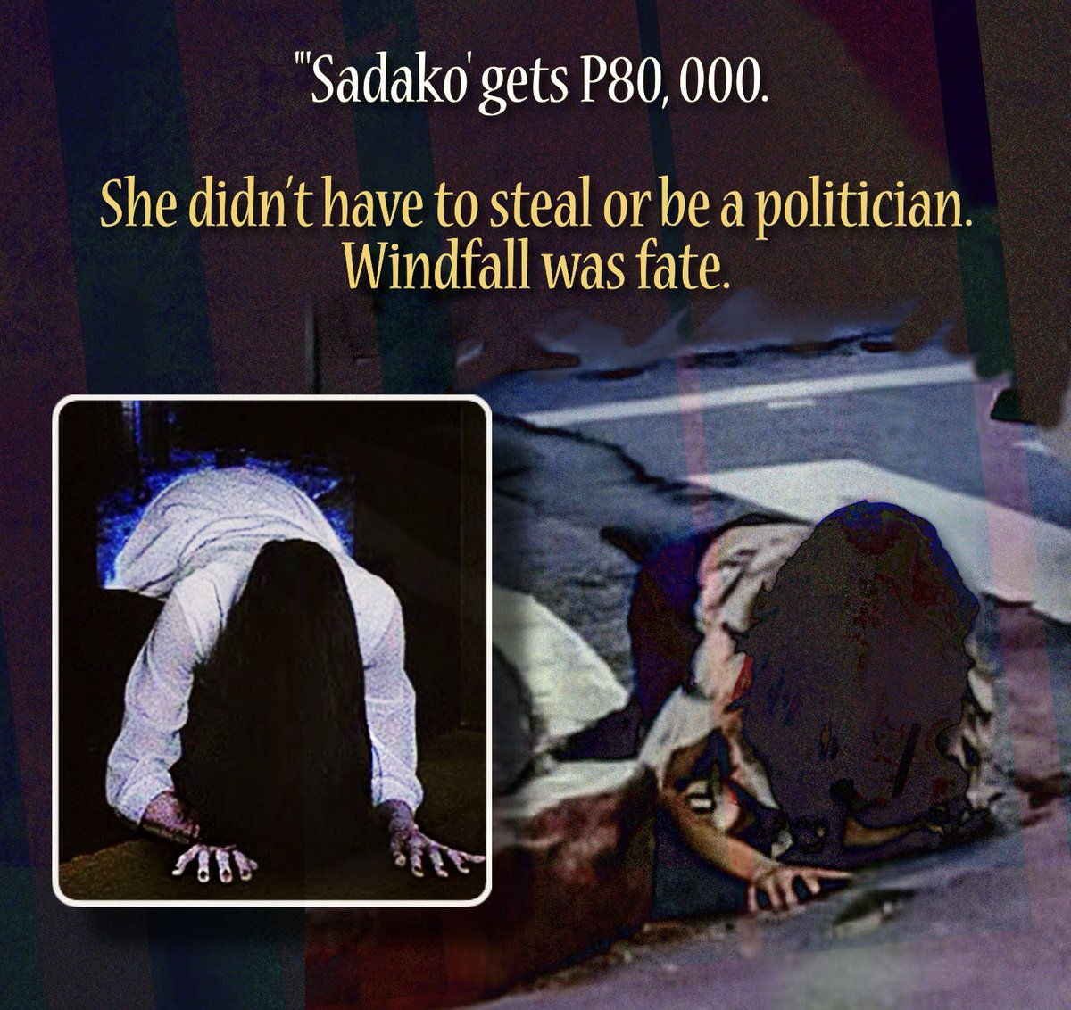 “Babaeng lumabas sa kanal sa Makati tatanggap ng P80K para pampatayo ng tindahan”

She said she wanted to put up a ‘sari-sari’ store, in earnest, to start afresh. 

A supermarket would’ve been great.