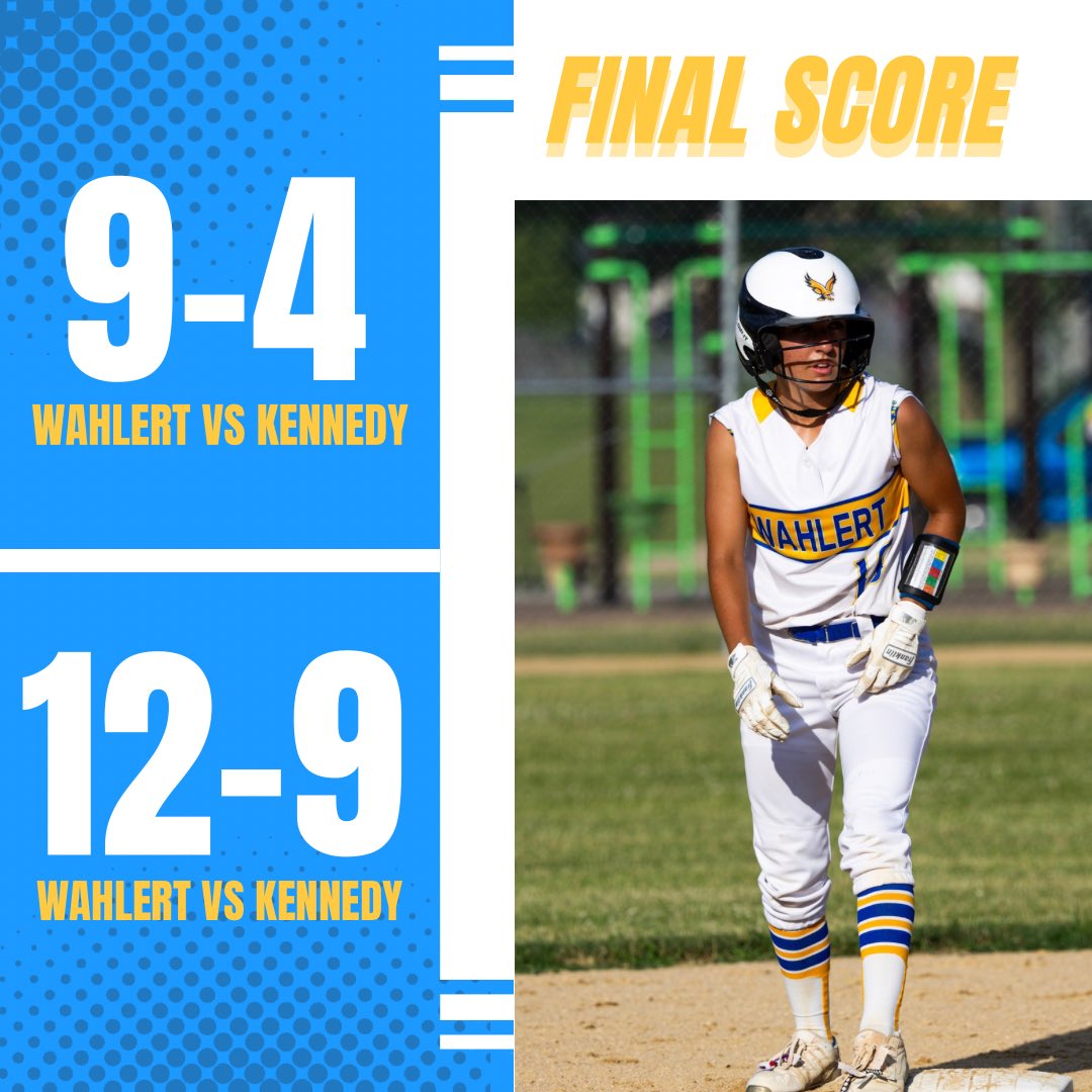 We sweep Kennedy 9-4 and 12-9! Julia Roth gets the win with 9 k’s in G1. Roth and Anna Roling with 2 HR’s each. G2 Roling gets the win in relief. Ruth Tauber with 3 hits, Kylie Sieverding and Claire Brosius each with 2 hits!