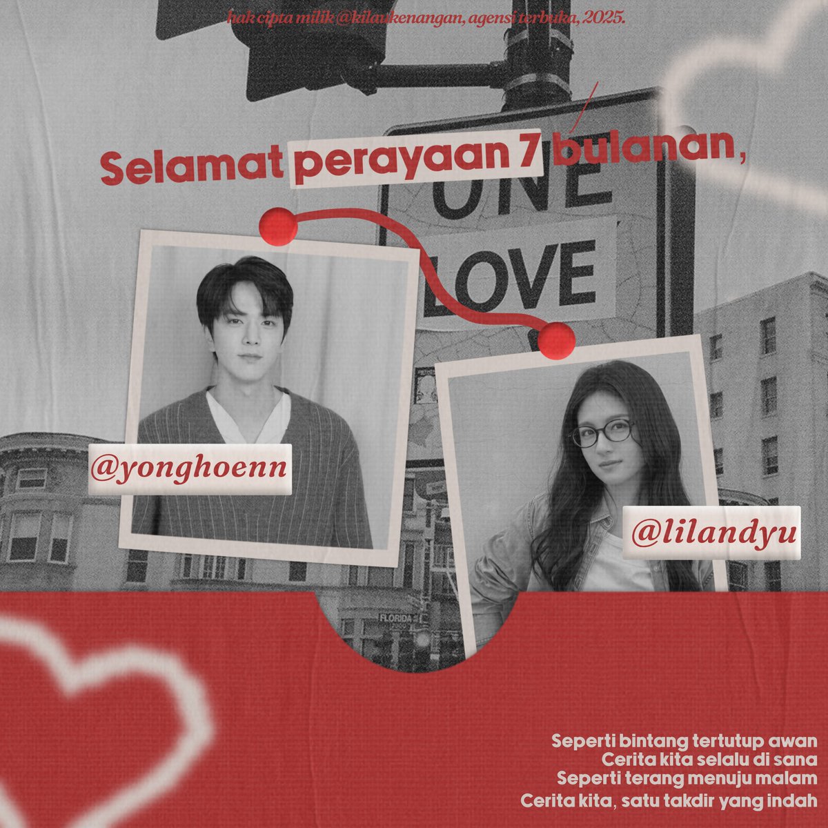 Teman hidupnya, Sangkarna. tweet media