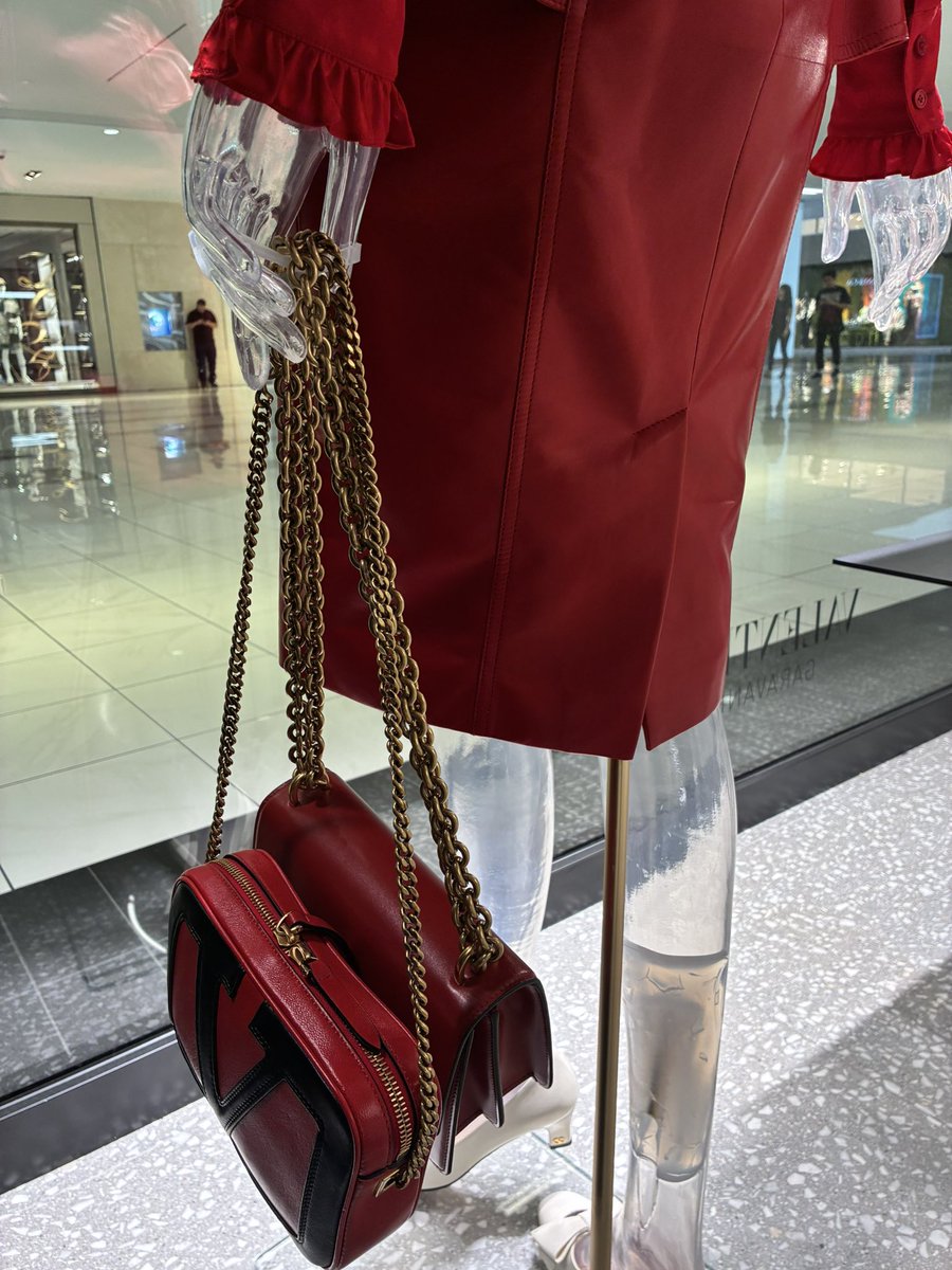 reneecosette's tweet photo. BTS of Valentino -Houston’s Window Displays 🍒🍒🍒 https://t.co/t3WXON5LTp
