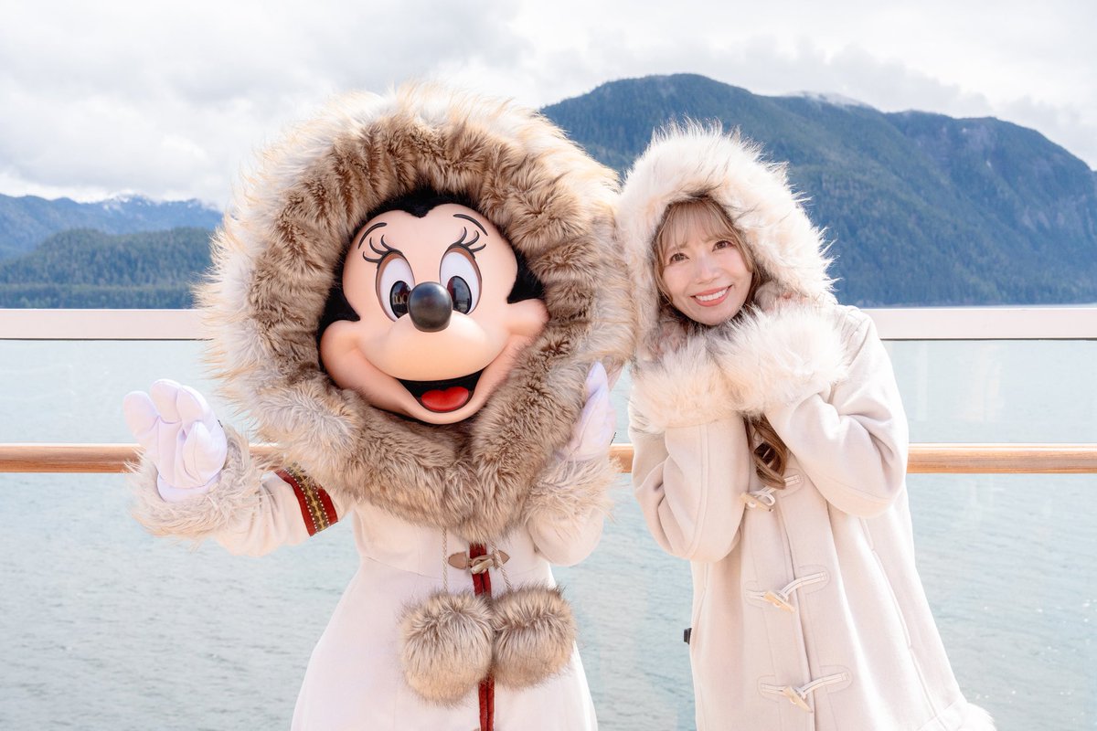 あいにゃん アラスカのディズニークルーズから帰ってきました🚢❄️ 夢だった