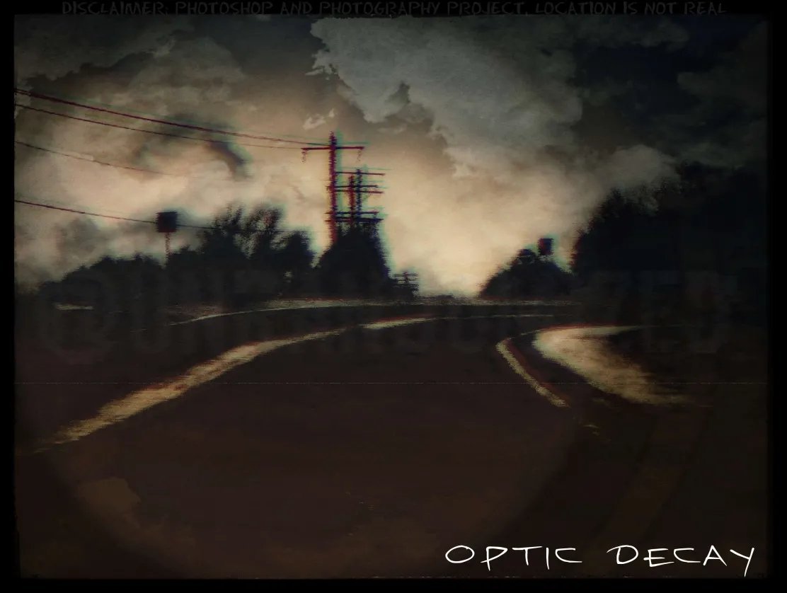UnRandomized's tweet image. new random art project: Optic Decay
photography, photoshop, and story writing art project
false memories through the rotting vision of a person who doesn't exist