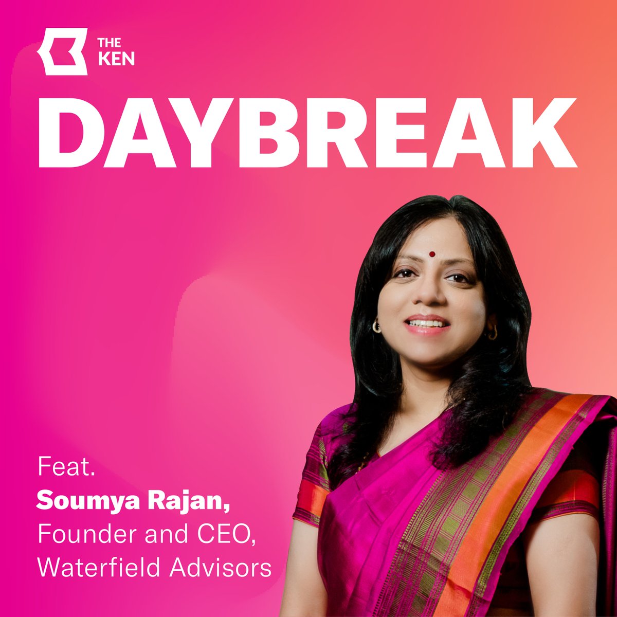 The Ken (@thekenweb) on Twitter photo Inside the financial playbooks of Indiaās wealthiest women š
In Daybreakās 500th episode, hosts <a href="/snigdhasharma9/">snigdha sharma</a> and <a href="/RaPhilipose/">Rahel Philipose</a> are joined by Soumya Rajanāfounder & CEO of Waterfield Advisorsāto break down how wealthy women in India are thinking about money, risk, and legacy. Inside the financial playbooks of Indiaās wealthiest women š
In Daybreakās 500th episode, hosts <a href="/snigdhasharma9/">snigdha sharma</a> and <a href="/RaPhilipose/">Rahel Philipose</a> are joined by Soumya Rajanāfounder & CEO of Waterfield Advisorsāto break down how wealthy women in India are thinking about money, risk, and legacy.