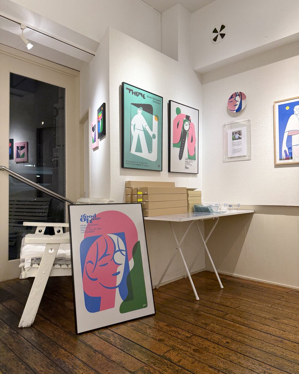 西山寛紀個展“AND OBJECTS”の会期が無事終了しました。
連日たくさんの方にご来場いただき感謝が絶えない一週間でした。
ご来場くださった方、作品やグッズを購入してくださった方、行けずとも気にかけてくださった方、HB GALLERYのスタッフの皆さま、どうもありがとうございました！