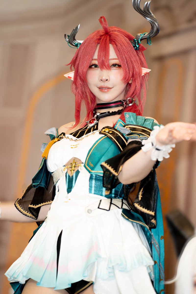 2025.05.30  ベルサール秋葉原
『鳴潮』1st Anniversary Fes. in秋葉原
シャコンヌ/みぃこさん（<a href="/mmm_mii_/">みぃこ🎀</a> ）
めっちゃ可愛かったっ！シャコンヌ！絶対バフかかったーっ！！
 #めいちょう1周年