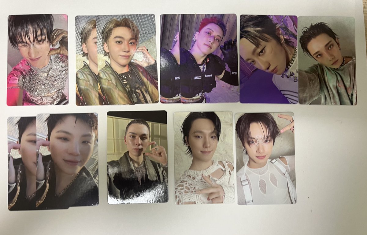 kani_142's tweet photo. SEVENTEEN セブチ トレカ 交換 
HAPPYBURSTDAY HMV タワレコ

【譲】画像1〜3枚目
【求】画像4枚目 ウォヌ 🦊以外

異種交換⭕️纏めての交換優先⭕️
郵送or都内手渡し希望です
よろしくお願いします🙇🏻‍♀️

#セブチ交換 #SEVENTEEN https://t.co/Po6A7ULRYG