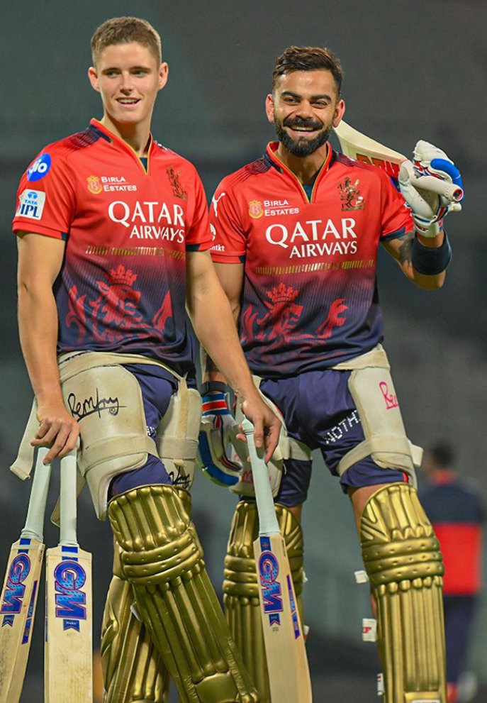 JacobBetyell's tweet photo. Learning + Machine = #ViratKohli𓃵 

Powerful learning machine 🏏🤜 https://t.co/sMgUqLSWuZ
