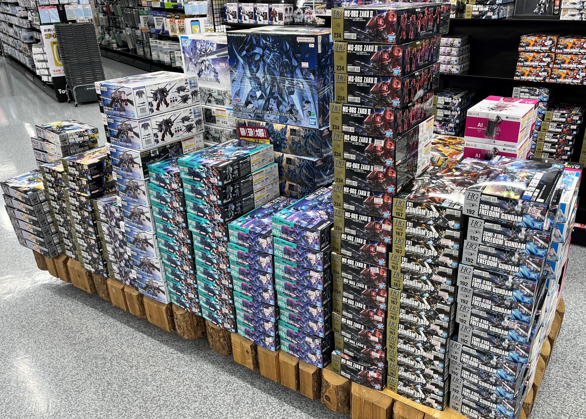 よ*ー様 ガンプラ まとめ売り ヨドバシ 千葉店 on X: 