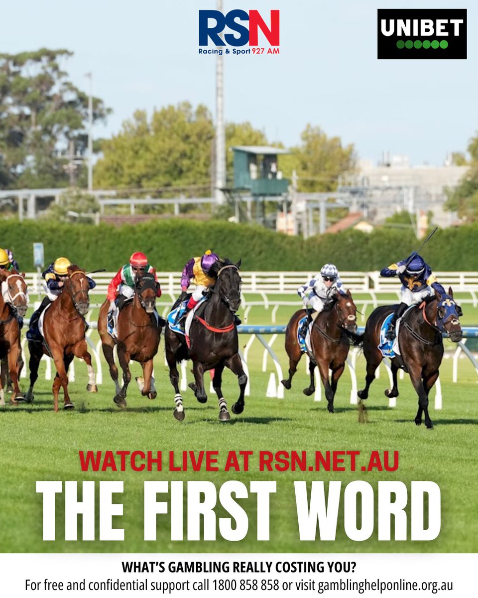RSN Racing & Sport (@rsn927) on Twitter photo FROM 7AM: Another MASSIVE Saturday gets underway on RSN! We'll catch-up with a host of key names about their runners today on The First Word, thanks to <a href="/UNIBETAustralia/">Unibet Australia</a>
The Melbourne Form Panel will preview EVERY race at Caulfield from 8AM.
WATCH LIVE ๐ rsn.net.au/news/rsn-podcaโฆ FROM 7AM: Another MASSIVE Saturday gets underway on RSN! We'll catch-up with a host of key names about their runners today on The First Word, thanks to <a href="/UNIBETAustralia/">Unibet Australia</a>
The Melbourne Form Panel will preview EVERY race at Caulfield from 8AM.
WATCH LIVE ๐ rsn.net.au/news/rsn-podcaโฆ