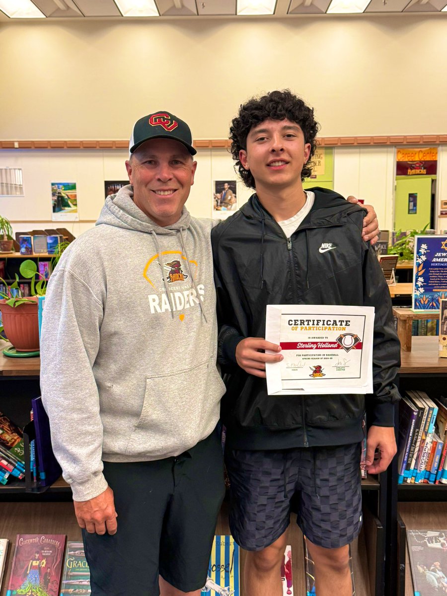 Sterling (@sterlingbball7) on Twitter photo Thank you Coach Mac for everything. I had a fun season of varsity <a href="/CVRaidersBB/">CV Raiders Baseball</a> baseball! See you soon.
#cvbaseball #getbettereveryday Thank you Coach Mac for everything. I had a fun season of varsity <a href="/CVRaidersBB/">CV Raiders Baseball</a> baseball! See you soon.
#cvbaseball #getbettereveryday