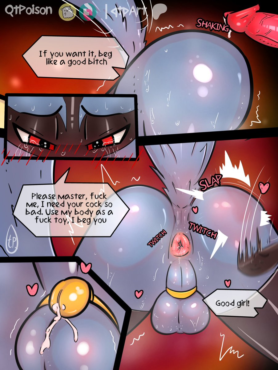 "Part 3
Master makes Lucario beg like a good girl.

See the full set and more kinky bondage furry art on:
qtpoison.fanbox.cc
https://www.patre…" 

 Artist: qtpoison 

 URL: e621.net/posts/4900160 

 #furry #yiff #gay #gayyiff #nsfw #e621 #nsfwfurry