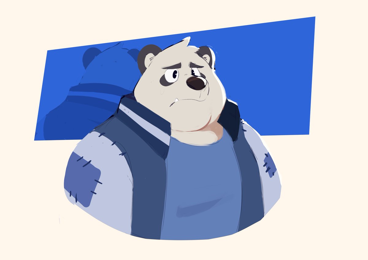 Little doodle to warm up
i honestly not fully convinced w this art
but i still kinda like it

Btw this is Larry