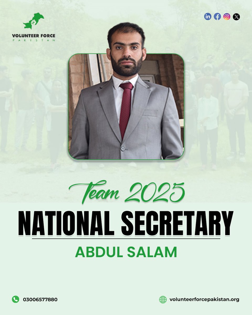 Volunteer Force Pakistan tweet media