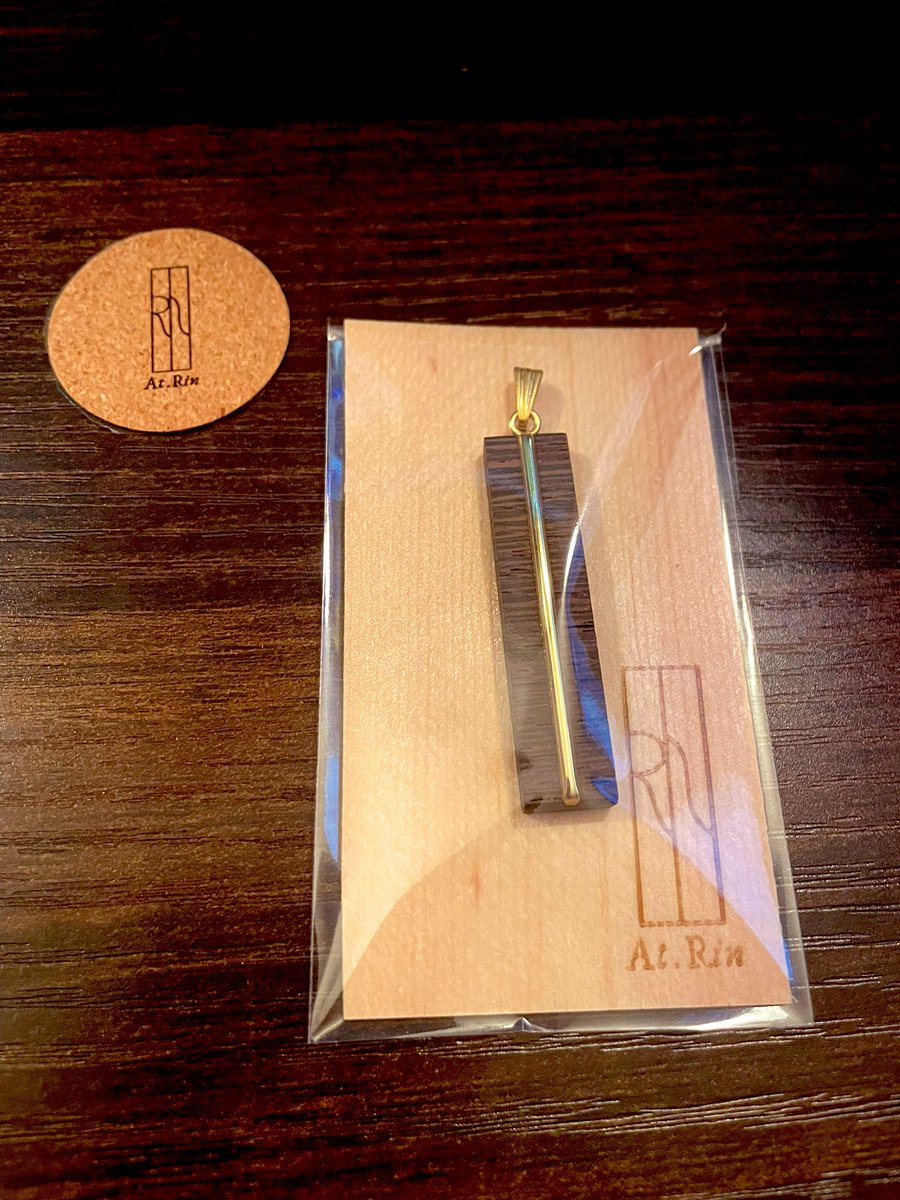 リンさん作のアクセサリーが到着
愛用させていただきます👍

#At.Rin
#フレット