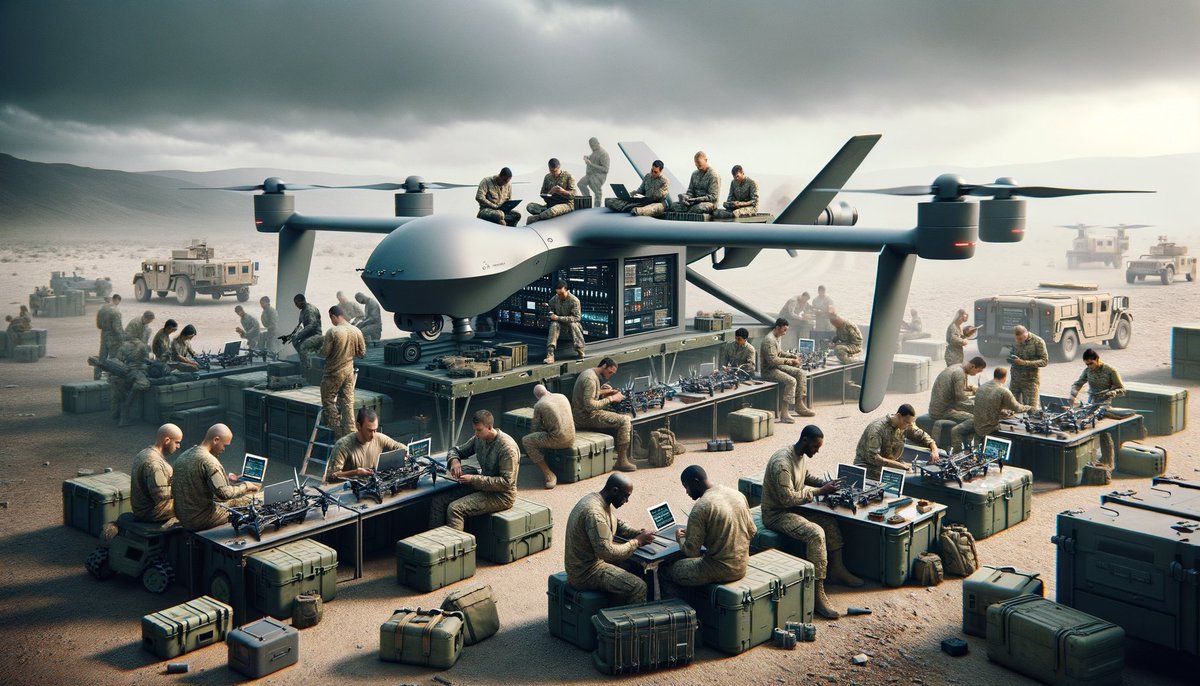 truecut's tweet image. war isn’t going back to tanks and trenches. it’s speed, code, and mass-produced machines. if you can't build fast, cheap, and local—you lose.