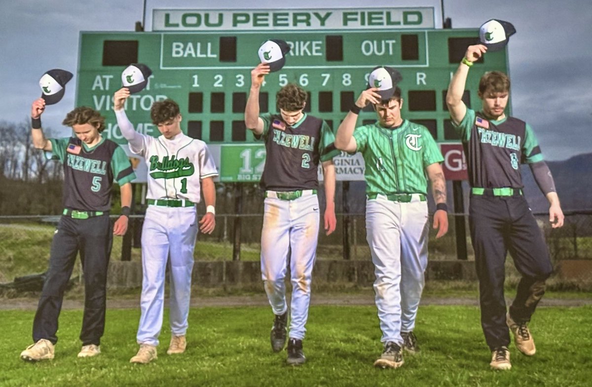 Tazewell Bulldogs Baseball (@taz_baseball) on Twitter photo Thank you for the memories.
Zac Cline
<a href="/_ReeceMullins_/">Reece Mullins</a>
<a href="/AlexCom25608506/">Alex Compton</a>
Nate Lambert
Tyler Hash
Adios and God Bless. Thank you for the memories.
Zac Cline
<a href="/_ReeceMullins_/">Reece Mullins</a>
<a href="/AlexCom25608506/">Alex Compton</a>
Nate Lambert
Tyler Hash
Adios and God Bless.