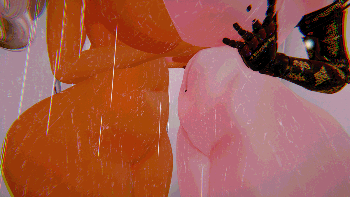 The cow shower, the cower!