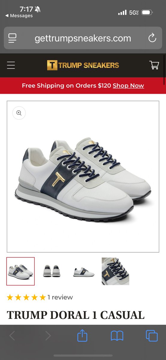 Super sad I can’t find these in a women’s 7!  #TrumpUSA