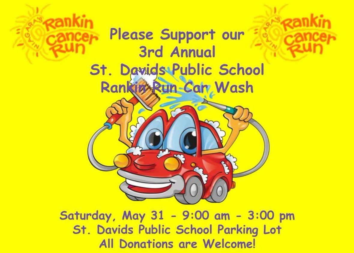 Rankin Cancer Run (@rankincancerrun) on Twitter photo Need a car wash? Stop by St. David’s School on Saturday! Need a car wash? Stop by St. David’s School on Saturday!