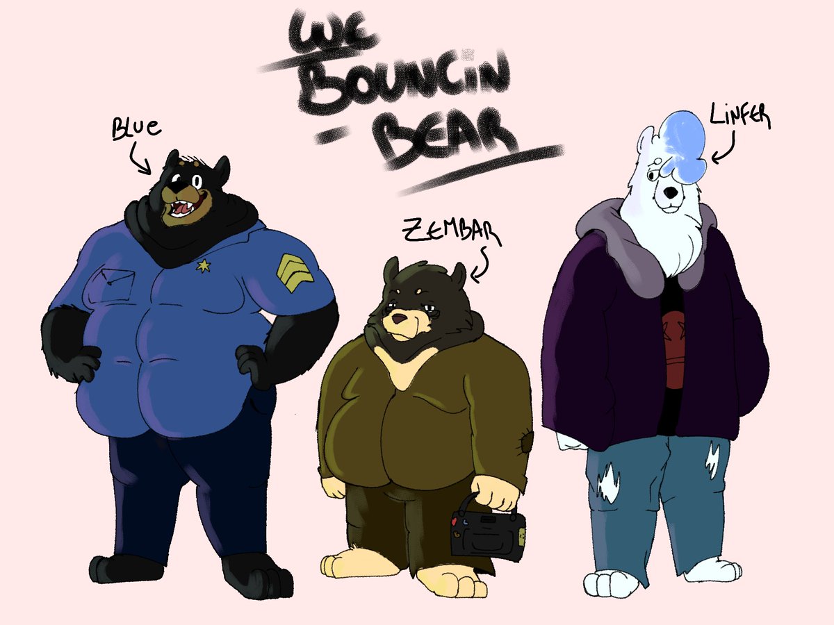 Pinshi Au de Escandalosos con mis Ocs viejos xd #escandalosos #webarebears #webarebearsfans