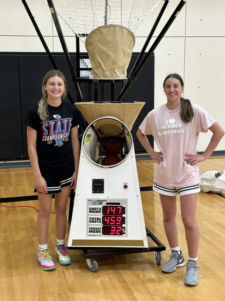 Great job tonight Rylie &amp; Tinley! Be on a mission!