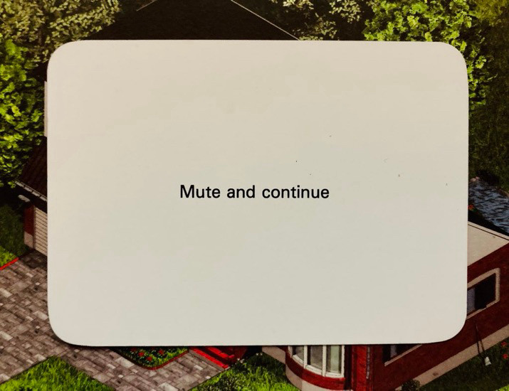 StanLeeTweets's tweet photo. Today's random card from the Oblique Strategies deck. Couldn't have come at a better time. #StopTheNoise https://t.co/8HVaeZ0zqn