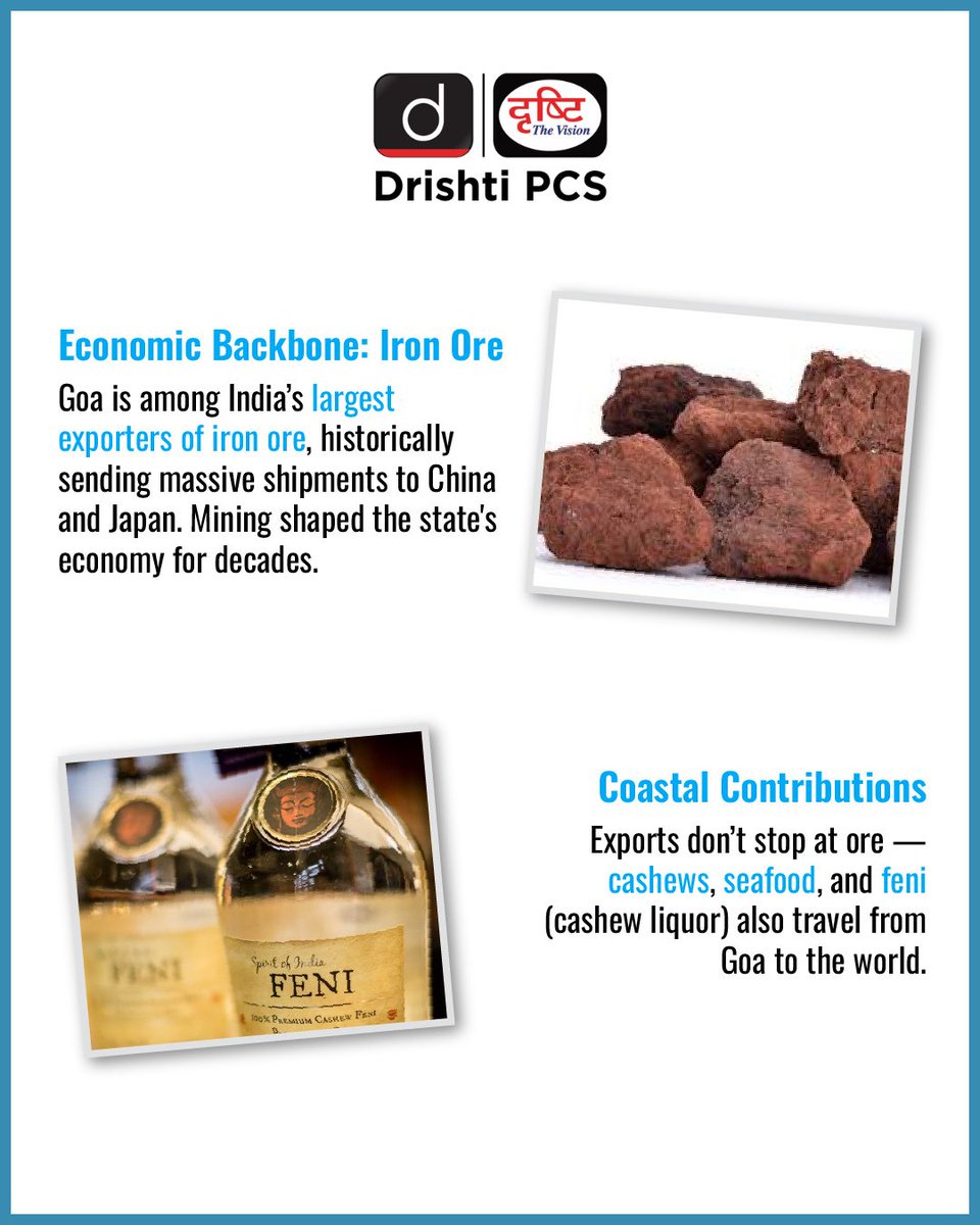 DrishtiPCS's tweet photo. Celebrate the spirit of Goa, a state with a vibrant blend of culture, sport, flavor, and industry! 

#Goastatehoodday #Goastatehoodday2025 #Proudgoa #TogetherforGoa #Goa #LoveforGoa #India #ExploreGoa #DrishtiIAS #DrishtiPCS https://t.co/5l31PemPQc