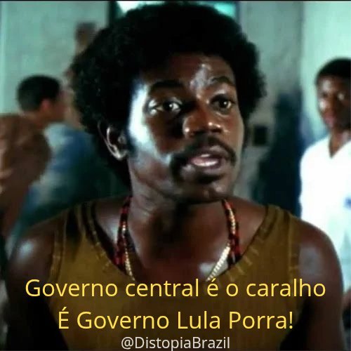 DistopiaBrazil's tweet photo. Governo central é o Caralho
É Governo Lula Porra! https://t.co/IB3qDwvEQm