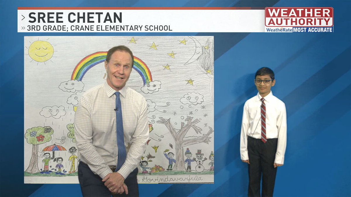 Meet our Mini Meteorologist for May, Crane Elementary third-grader Sree Chetan!

Watch his full appearance: 13wham.com/weather/mini-m…