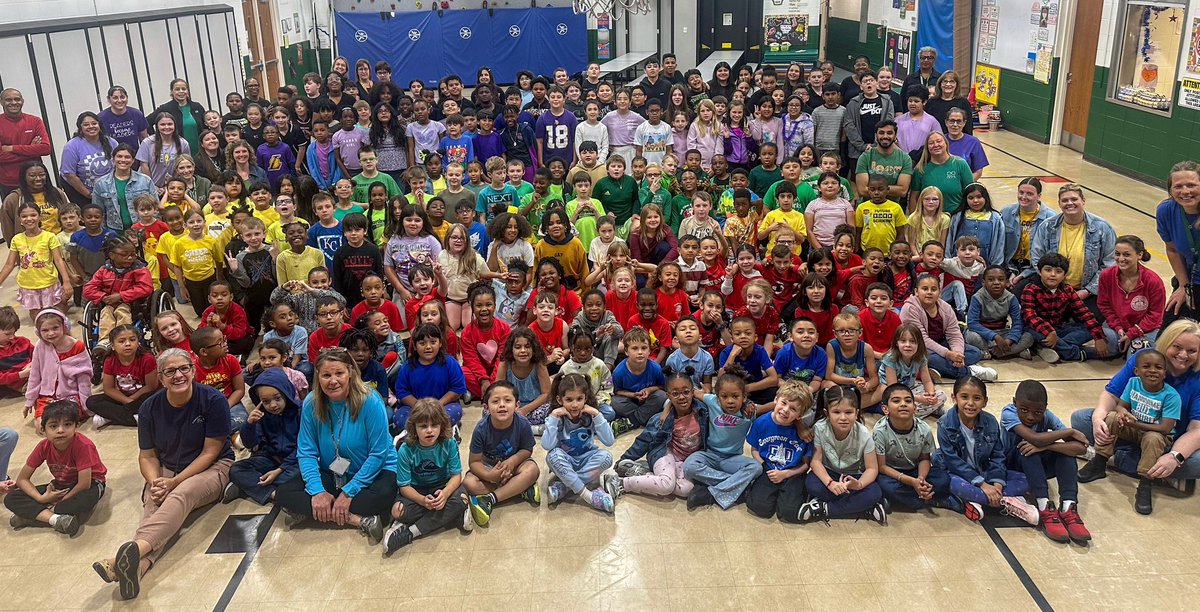 Celebrating neurodiversity and all our colorful differences at Northwest today! 💚 #BeEvergreen