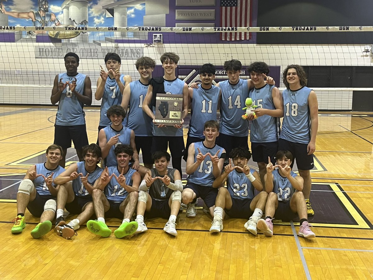 Your 2025 IHSA Boys Volleyball Regional Champions!