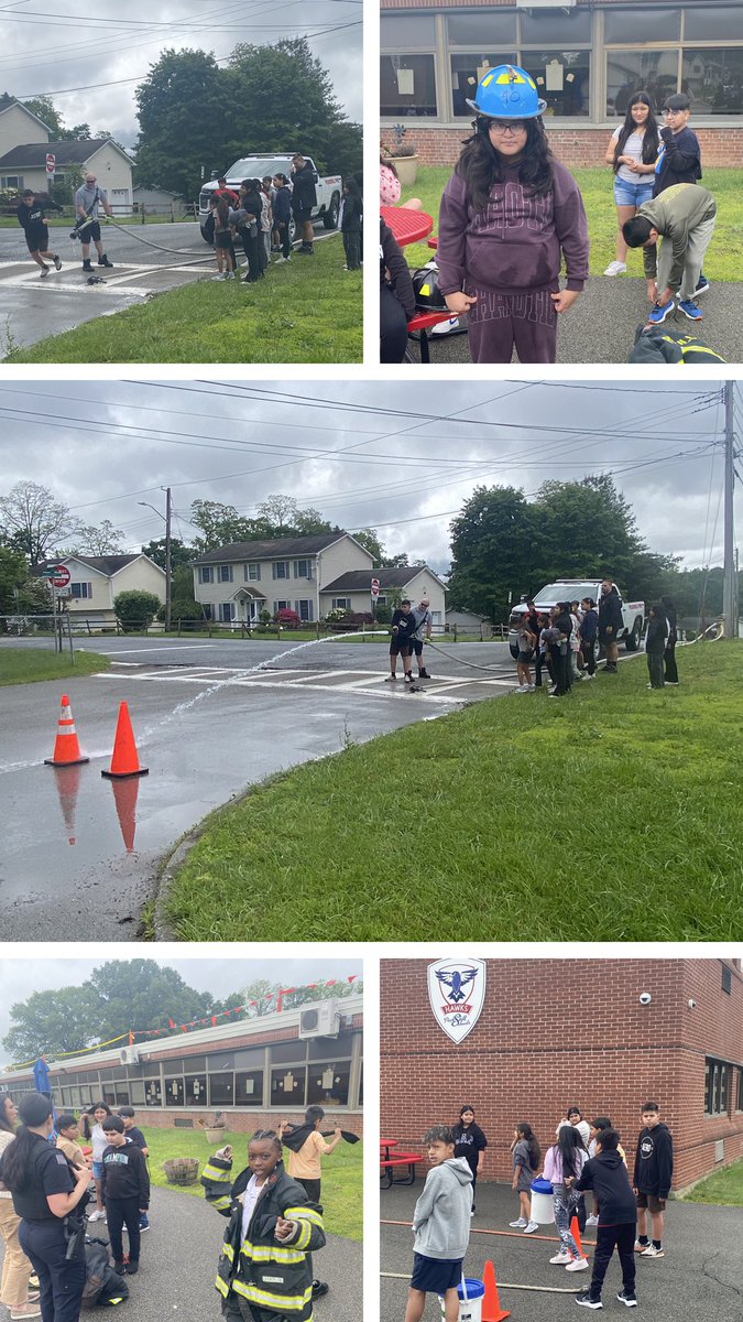 Hernandez_PCSD's tweet image. Our Amazing Peekskill Fire Department came today with some fun-filled stations. Our scholars were able to be heroes for the day! ❤️💙