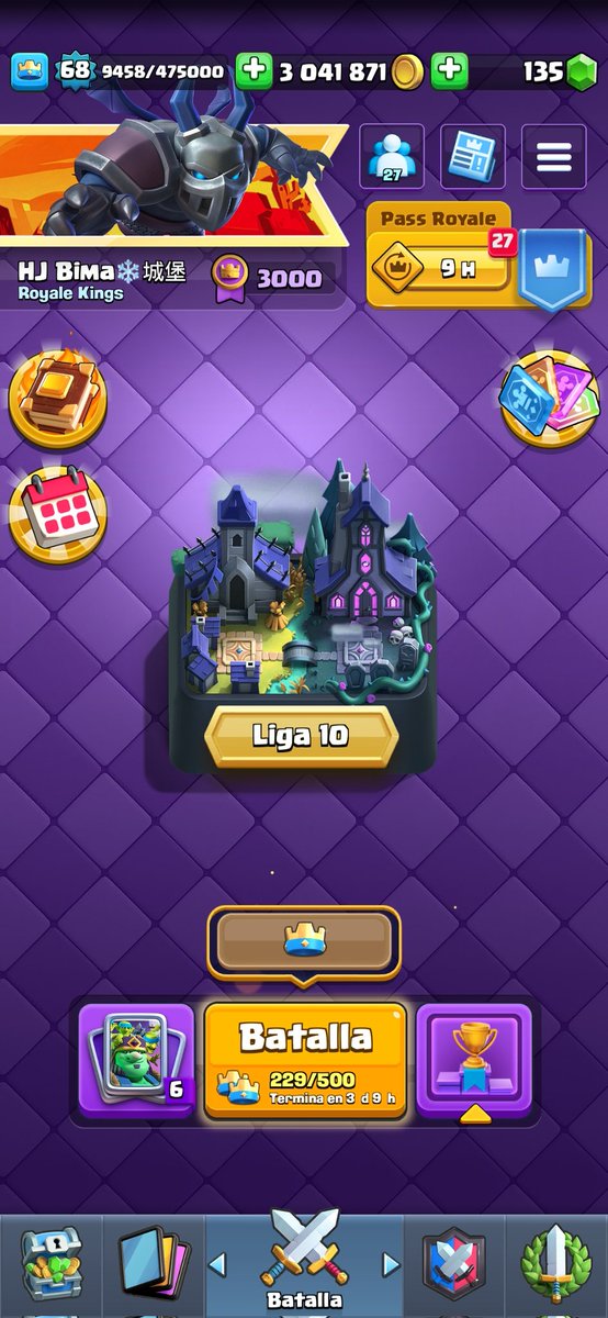 3k go top100, like and rt ❤️
Clan rewards?
link.clashroyale.com/invite/friend/…