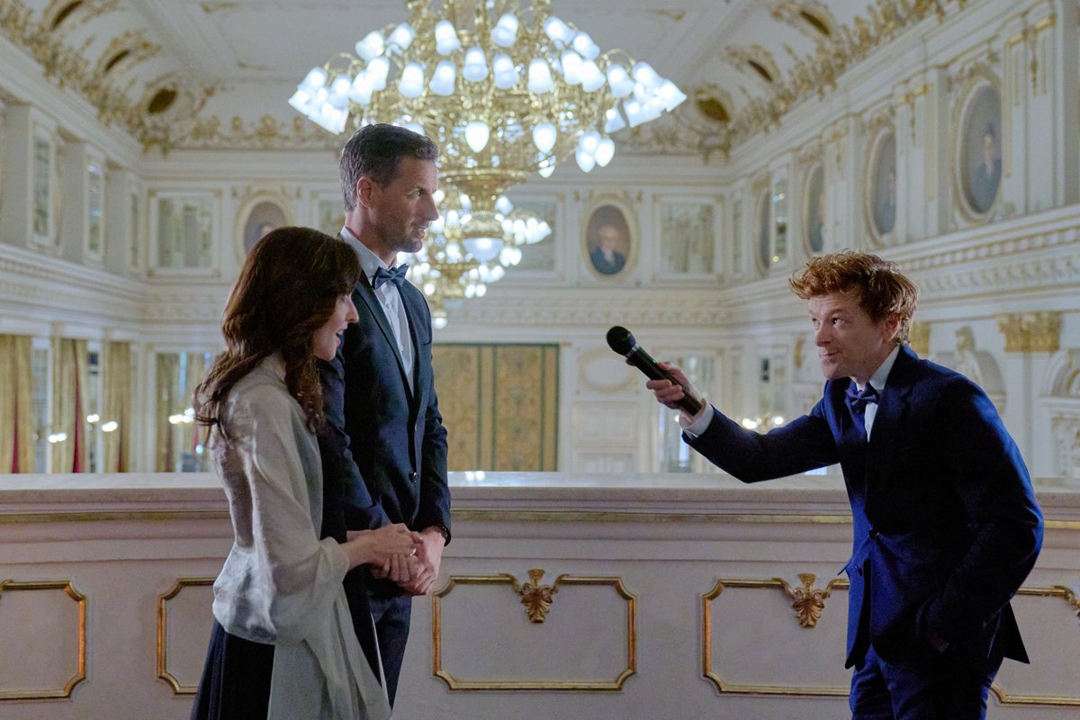 Uh oh! There are some romance rumors floating around about Isla <a href="/K_Sheridantweet/">Katie Sheridan</a> and Tripp <a href="/BrendanJPenny/">Brendan Penny</a>! #LoveOnTheDanube #MayforMoms