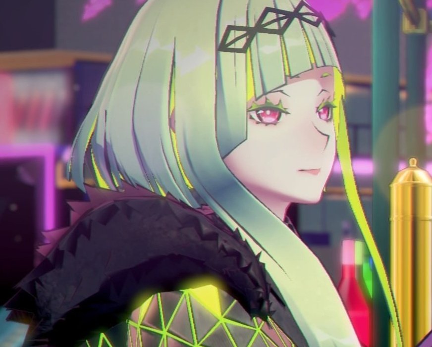 ⠀⠀⠀⠀
⠀⠀❝  Well, nothing really but we could chat all day, ain't nothing wrong with that.
 Plus I'd like to know why you are dressed like someone from the 19th century?  Really doubt it you're from anywhere here.❞