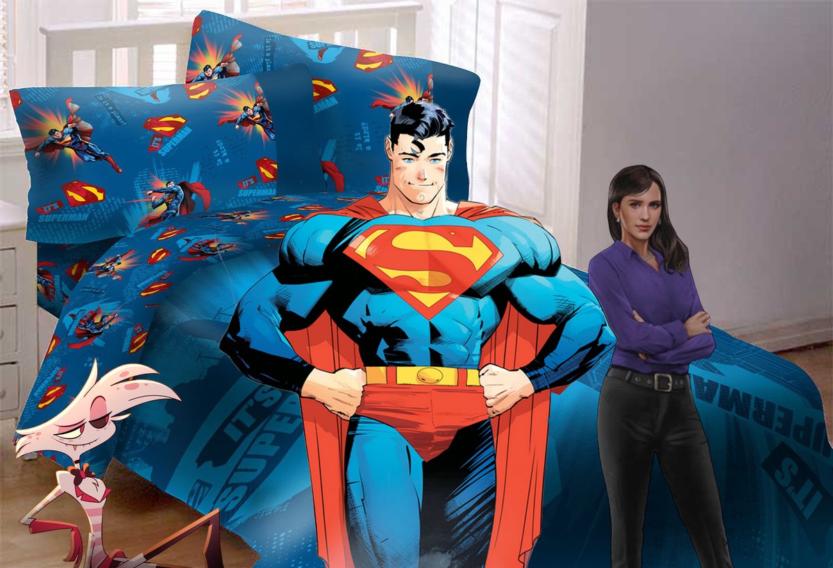 Hey guys meet Lois lane and Angel Dust I dont know where they came from