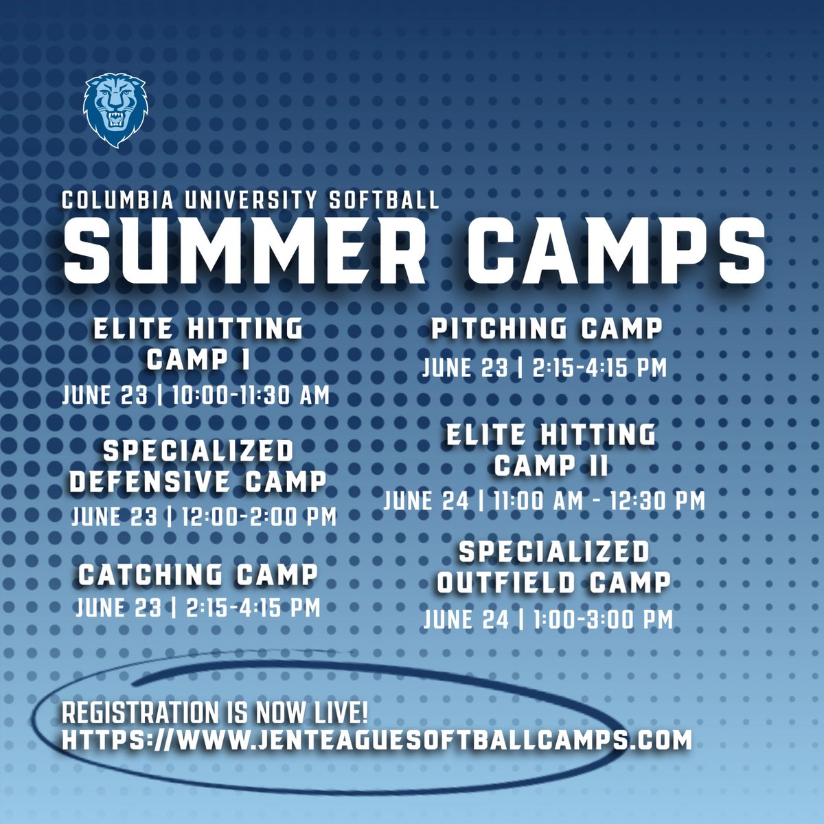 Columbia Softball tweet media